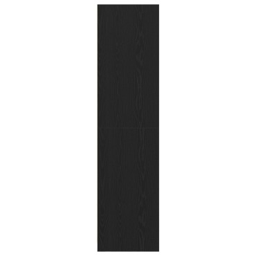 vidaXL Ντουλάπα Μαύρου Δρυός - 30x50x200cm, Φτιαγμένη από Επεξεργασμένο Ξύλο 1 τεμ.
