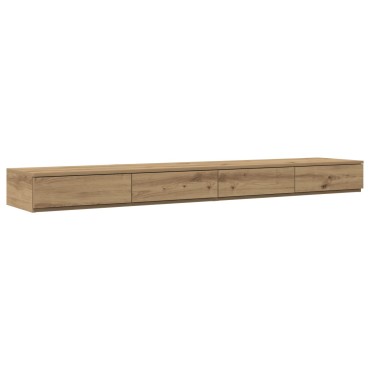 vidaXL Κομοδίνα από ξύλο καλλιτέχνη 200x36.5x16.5cm Επεξεργασμένο ξύλο 1 τεμ.