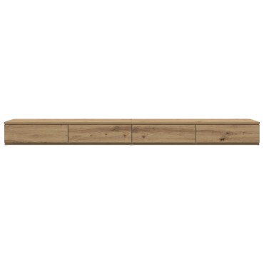 vidaXL Κομοδίνα από ξύλο καλλιτέχνη 200x36.5x16.5cm Επεξεργασμένο ξύλο 1 τεμ.