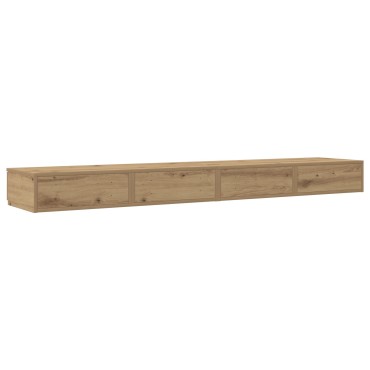 vidaXL Κομοδίνα από ξύλο καλλιτέχνη 200x36.5x16.5cm Επεξεργασμένο ξύλο 1 τεμ.