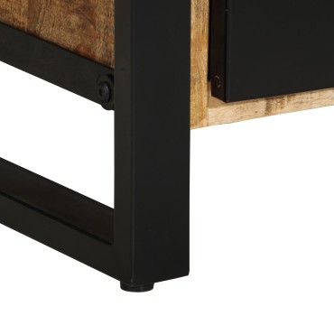 vidaXL Ντουλάπι Μπάνιου 55x35x60cm Μασίφ Ξύλο Μάνγκο