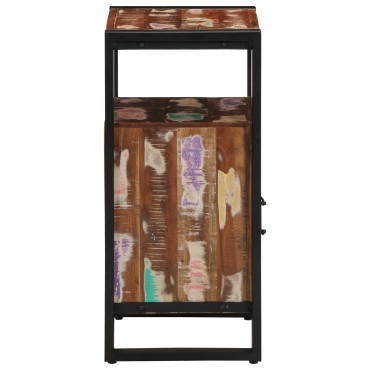 vidaXL Ντουλάπι Μπάνιου Πολύχρωμο 40x35x75cm Μασίφ Ξύλο Ανακυκλωμένο