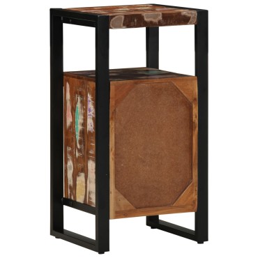 vidaXL Ντουλάπι Μπάνιου Πολύχρωμο 40x35x75cm Μασίφ Ξύλο Ανακυκλωμένο