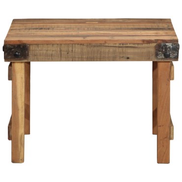 vidaXL Τραπεζάκι Σαλονιού 55x60x40cm Μασίφ Ανακυκλωμένο Ξύλο 1 τεμ.