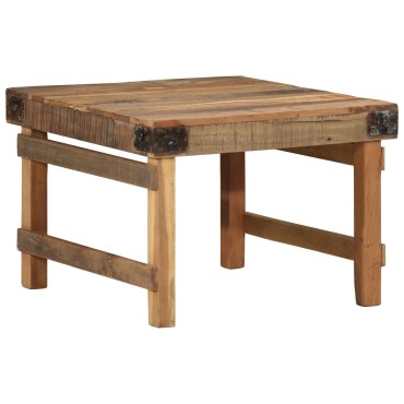 vidaXL Τραπεζάκι Σαλονιού 55x60x40cm Μασίφ Ανακυκλωμένο Ξύλο 1 τεμ.