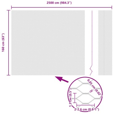 Φράχτες vidaXL 22 pcs U-Channel 160cm Γαλβανισμένο Ατσάλι, Εξαγωνικός Φράχτης vidaXL 1.6x25 μ Γαλβανισμένο Ατσάλι