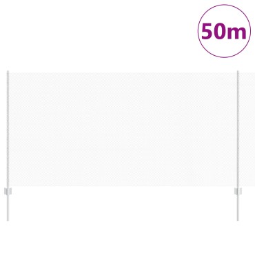 vidaXL Στήλες Φράχτη 22 τεμ U-Channel 120cm Γαλβανισμένο Ατσάλι, vidaXL Εξαγωνικός Φράχτης 1.2x50 μ Γαλβανισμένο Ατσάλι