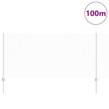 VidaXL Φράκτες 22 τεμ U-Channel 100cm Γαλβανισμένο Ατσάλι, VidaXL Hexagon Φράχτης 1x100 μ Γαλβανισμένο Ατσάλι