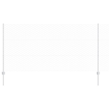vidaXL Στυλοί Φράχτη 22 τμχ U-Channel 140cm Γαλβανισμένος Χάλυβας, vidaXL Εξαγωνικός Φράχτης 1.4x100 μ Γαλβανισμένος Χάλυβας