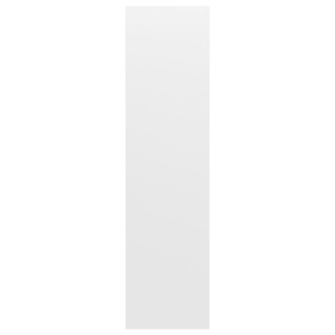 vidaXL Έπιπλο Τηλεόρασης Κρεμαστό Λευκό 37x37x142,5cm από Επεξ. Ξύλο