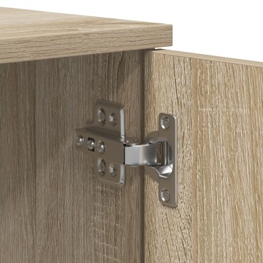 vidaXL Κρεβάτι Αποθήκευσης Sonoma Oak 90x190 εκ.