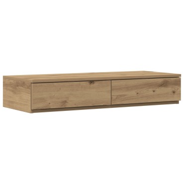 vidaXL κρεβάτι αποθήκευσης  Artisan Oak Επεξεργασμένο ξύλο