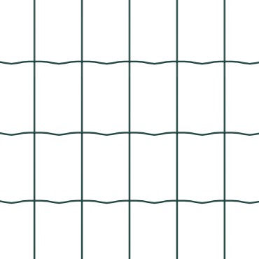 vidaXL Euro Fence με 5 U Posts Πράσινο 1.6x10 μ Χάλυβας