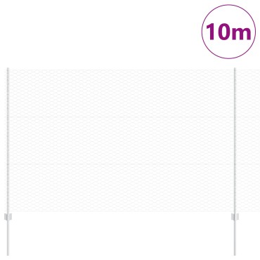 Πό Posts vidaXL 10 τμχ U-Channel 150 εκ Γαλβανισμένος Χάλυβας, Φράχτης vidaXL Εξαγωνικός 1.5x10 μ Γαλβανισμένος Χάλυβας