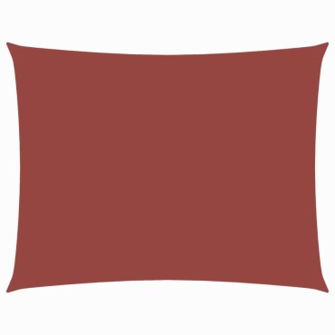 vidaXL Πανί Σκίασης Ορθογώνιο Τερακότα 3,5 x 4,5 μ. από Ύφασμα Oxford