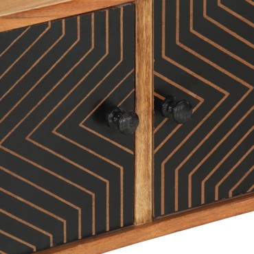 vidaXL Έπιπλο Τηλεόρασης 112x30x40cm από Μασίφ Ξύλο Ακακίας