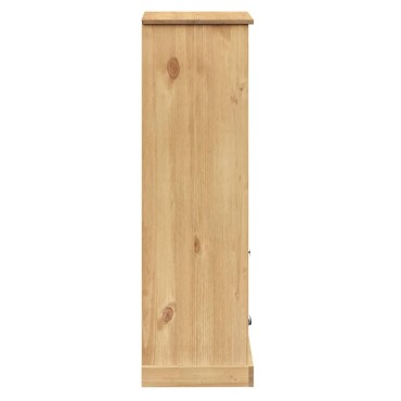 vidaXL Βιβλιοθήκη VIGO 60x35x114,5cm από Μασίφ Ξύλο Πεύκου 1 τεμ.