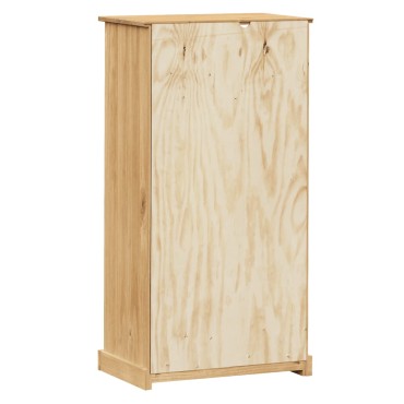 vidaXL Βιβλιοθήκη VIGO 60x35x114,5cm από Μασίφ Ξύλο Πεύκου 1 τεμ.