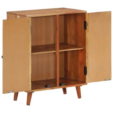 vidaXL Ντουλάπι 60x33x74cm από Μασίφ Ξύλο Ακακίας 1 τεμ.