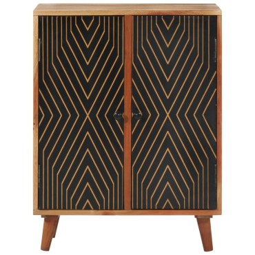 vidaXL Ντουλάπι 60x33x74cm από Μασίφ Ξύλο Ακακίας 1 τεμ.