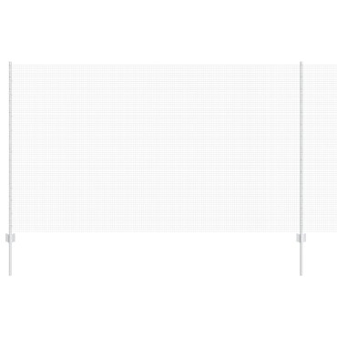 vidaXL Φράκτης  με 44 U Posts Ασημί 1.4x50 μ χάλυβα