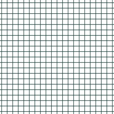 vidaXL Welded Wire Fence με 7 στήλες Πράσινο 1.2x10 μ Χάλυβας