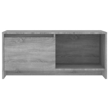 vidaXL Έπιπλο Τηλεόρασης Γκρι Sonoma 90x35x40cm Επεξεργ. Ξύλο