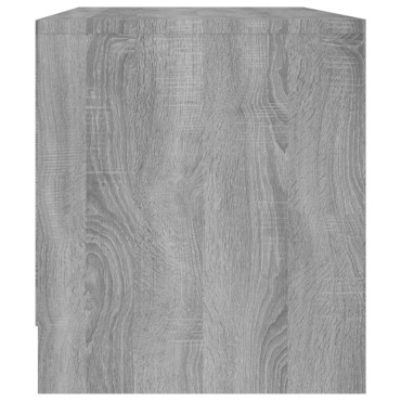 vidaXL Έπιπλο Τηλεόρασης Γκρι Sonoma 90x35x40cm Επεξεργ. Ξύλο
