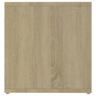 vidaXL Έπιπλο Τηλεόρασης Sonoma Δρυς 72x35x36,5cm από Επεξ. Ξύλο