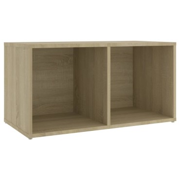 vidaXL Έπιπλα Τηλεόρασης 2 τεμ. Sonoma Δρυς 72x35x36,5cm Επεξ. Ξύλο