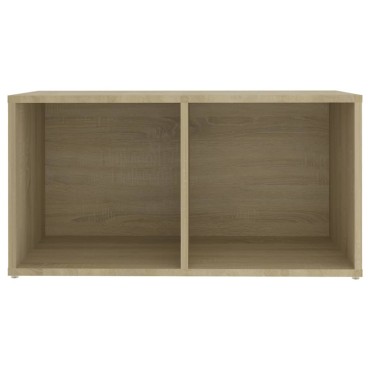 vidaXL Έπιπλα Τηλεόρασης 2 τεμ. Sonoma Δρυς 72x35x36,5cm Επεξ. Ξύλο