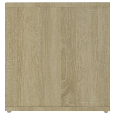vidaXL Έπιπλα Τηλεόρασης 2 τεμ. Sonoma Δρυς 72x35x36,5cm Επεξ. Ξύλο