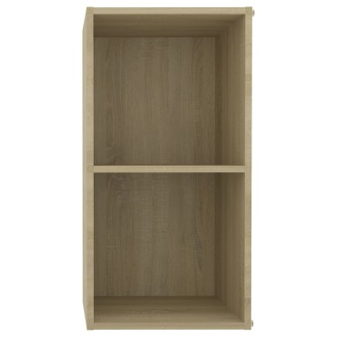 vidaXL Έπιπλα Τηλεόρασης 2 τεμ. Sonoma Δρυς 72x35x36,5cm Επεξ. Ξύλο