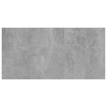 vidaXL Ράφια Βιβλιοθήκης 4 τεμ. Γκρι Σκυροδ. 80x40x1,5cm Επεξ. Ξύλο