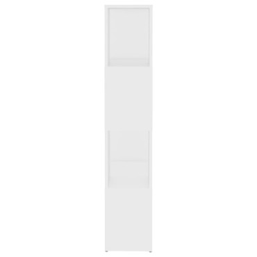 vidaXL Βιβλιοθήκη/Διαχωριστικό Χώρου Λευκό 60x24x124,5cm Μοριοσανίδα 1 τεμ.