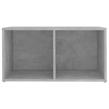 vidaXL Έπιπλα Τηλεόρασης 2 τεμ. Γκρι Σκυρ. 72x35x36,5cm Επεξ. Ξύλο