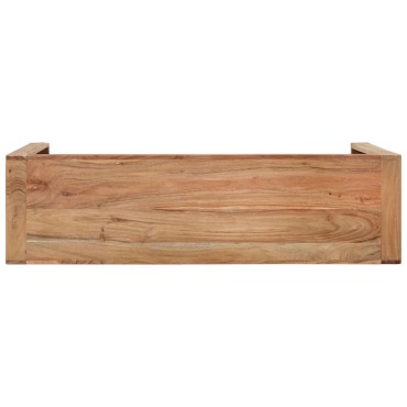 vidaXL Τραπέζι Κονσόλα 110x30x76cm από Μασίφ Ξύλο Ακακίας 1 τεμ.