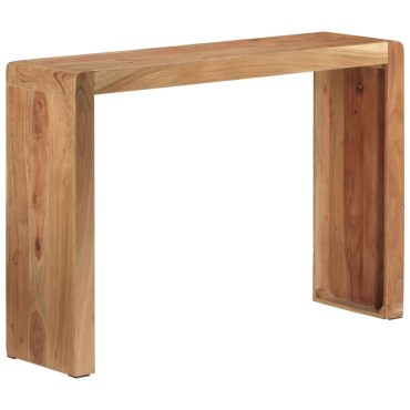 vidaXL Τραπέζι Κονσόλα 110x30x76cm από Μασίφ Ξύλο Ακακίας 1 τεμ.