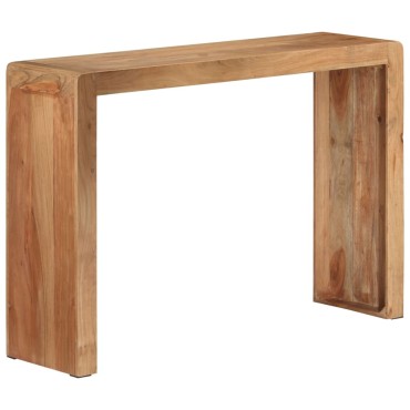 vidaXL Τραπέζι Κονσόλα 110x30x76cm από Μασίφ Ξύλο Ακακίας 1 τεμ.