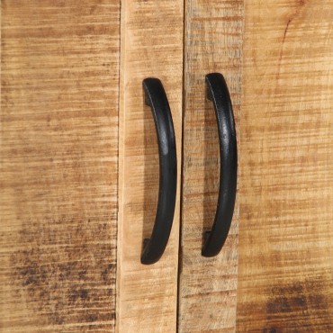 vidaXL Μπουφές 55x35x70cm Μασίφ Ξύλο Ακατέργαστο Μάνγκο 1 τεμ.