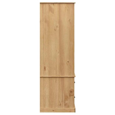 vidaXL Ντουλάπα VIGO 90x55x170cm από Μασίφ Ξύλο Πεύκου 1 τεμ.
