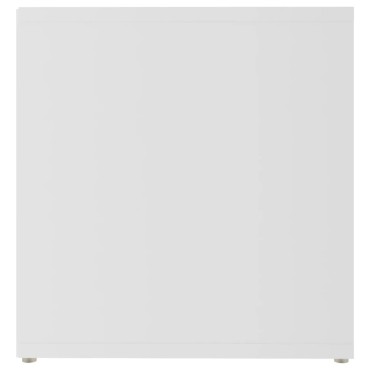 vidaXL Έπιπλα Τηλεόρασης 2 τεμ. Λευκά 72x35x36,5cm Επεξ. Ξύλο