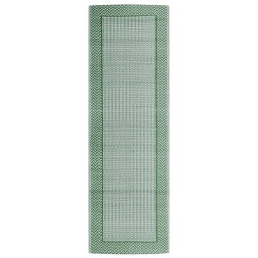 vidaXL Χαλί εξωτερικού χώρου ARAKIL Πράσινο 80x250 cm PP