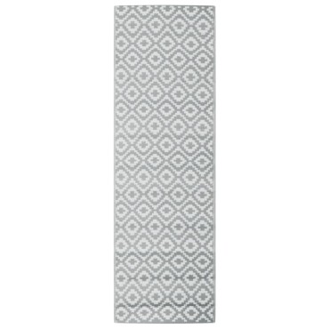 vidaXL Χαλί εξωτερικού χώρου ARAKIL γκρι 80x250 cm PP