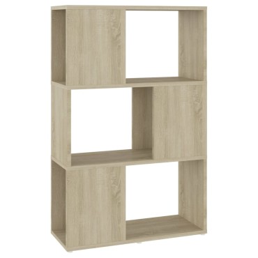 vidaXL Βιβλιοθήκη/Διαχωριστικό Χώρου Sonoma Δρυς 60x24x94cm Μοριοσ. 1 τεμ.