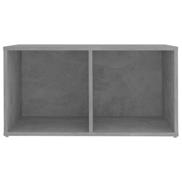 vidaXL Έπιπλα Τηλεόρασης 4 τεμ. Γκρι Σκυρ. 72x35x36,5cm Επεξ. Ξύλο