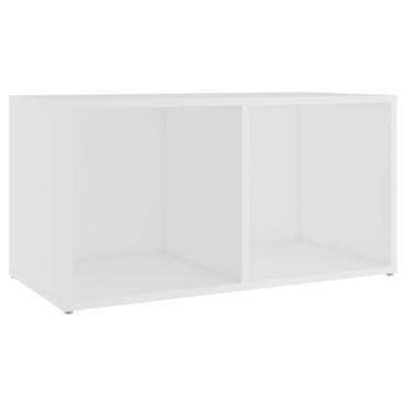 vidaXL Έπιπλο Τηλεόρασης Λευκό 72x35x36,5cm από Επεξ. Ξύλο