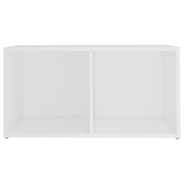 vidaXL Έπιπλο Τηλεόρασης Λευκό 72x35x36,5cm από Επεξ. Ξύλο