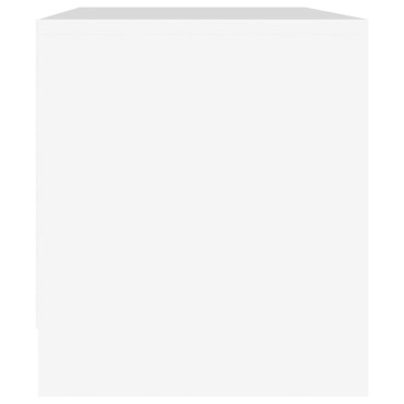 vidaXL Έπιπλο Τηλεόρασης Λευκό 90x35x40cm από Μοριοσανίδα
