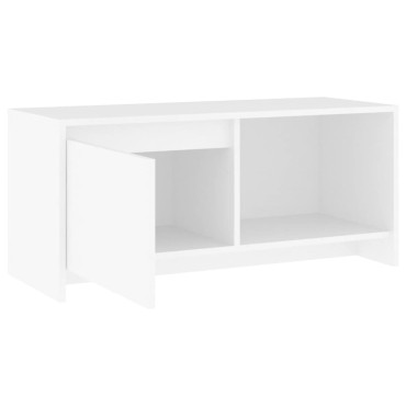 vidaXL Έπιπλο Τηλεόρασης Λευκό 90x35x40cm από Μοριοσανίδα